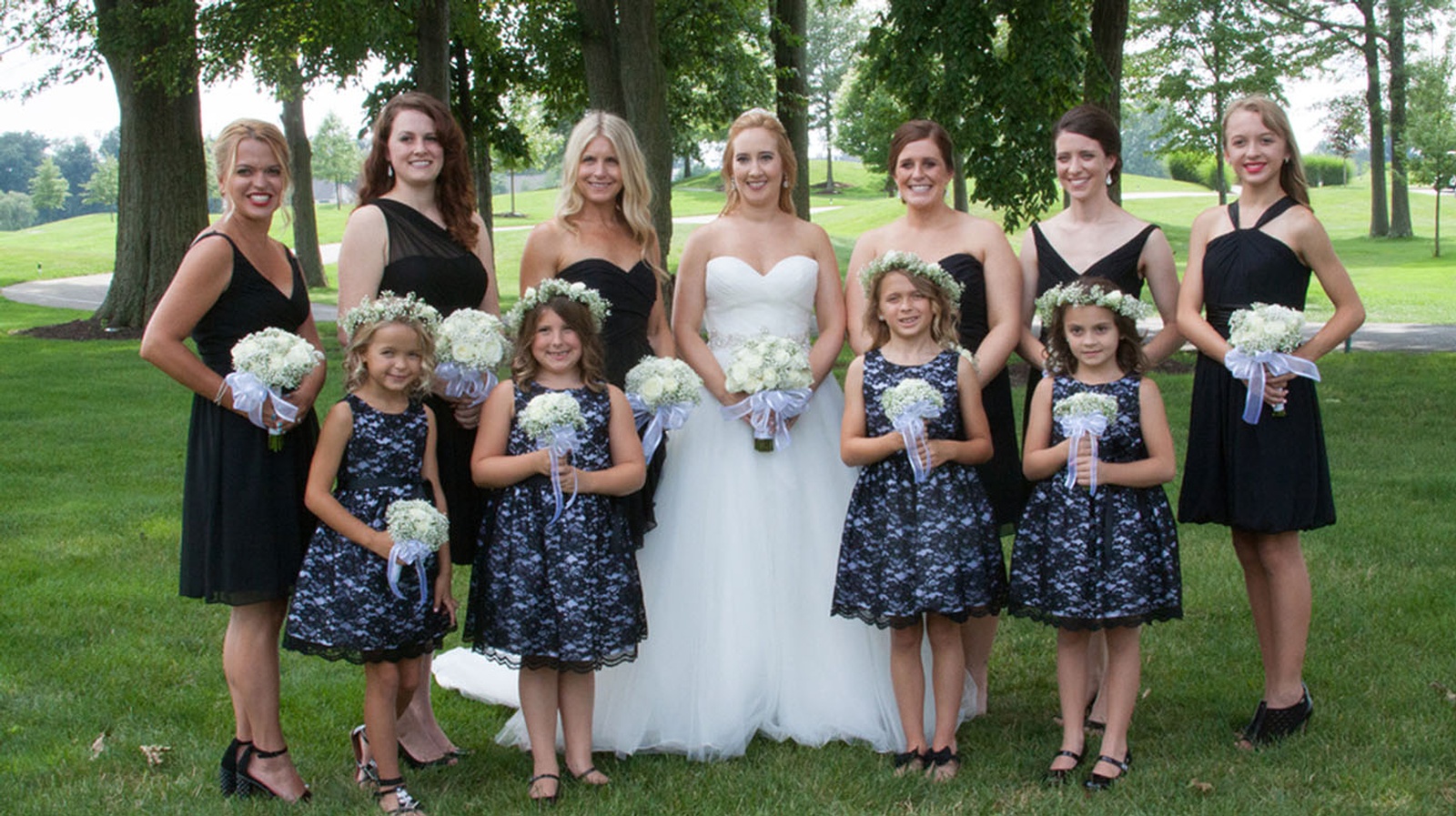 The Bridesmaids Photograph by Jim Schwarz Photographers - Wedding Photographer Canal Winchester